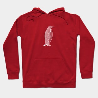 Emperor Penguin - hand drawn arctic animal design Hoodie